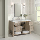 James Martin Breckenridge 48" Single Bathroom Vanity, Whitewashed Oak