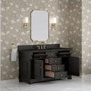 James Martin Brookfield 60" Single Bathroom Vanity, Black Onyx