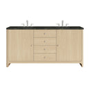 James Martin Gracyn 72" Double Bathroom Vanity, Coastal Driftwood