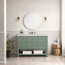 James Martin Breckenridge 48" Single Bathroom Vanity, Smokey Celadon