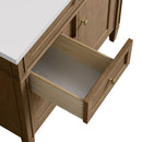 James Martin Brittany 36" Single Bathroom Vanity, Pecan
