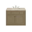 James Martin Chicago 36" Single Bathroom Vanity, Walnut Whisper
