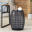 Metal End Table - Large
