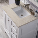 James Martin De Soto 30" Single Bathroom Vanity, Bright White