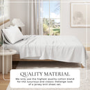 100% Organic Cotton Jersey Knit Sheets by Great Bay Home