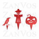 Halloween Yard Stakes (3 Pack) by ZanVos