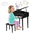 30-Key Wood Toy Kids Grand Piano with Bench by LJGDeals
