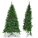 Pre-Lit Artificial Half National Christmas Tree with 8 Flash Modes by LJGDeals