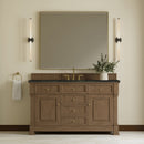 James Martin Brookfield 60" Single Bathroom Vanity, Pecan