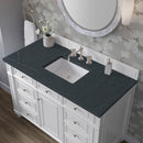 James Martin Bristol 48" Single Bathroom Vanity, Bright White