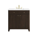 James Martin Gracyn 36" Single Bathroom Vanity, Sable