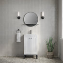 James Martin Chianti 20" Single Bathroom Vanity, Glossy White