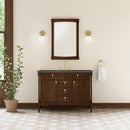 James Martin Kinnsden 48" Single Bathroom Vanity, Sable Oak