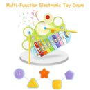 3-in-1 Electronic Piano Xylophone Game Drum Set by LJGDeals