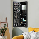 Full Length Mirror Jewelry Cabinet with Ring Slots and Necklace Hooks by LJGDeals