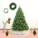 6 Feet Pre-Lit PVC Artificial Carolina Pine Tree with LED Lights by LJGDeals