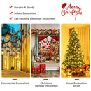7.5 ft Artificial Christmas Tree with LED Lights and Pine Cones by DirectDeals