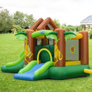 Kids Inflatable Jungle Bounce House Castle with 735W Blower by LJGDeals