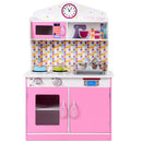 Kids Wooden Pretend Cooking Playset Cookware by LJGDeals
