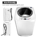Portable 7.7 lbs Automatic Laundry Washing Machine with Drain Pump by LJGDeals