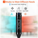 1500W Portable Pedestal Heater w/ Timer Remote Control by LJGDeals