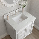 James Martin Bristol 30" Single Bathroom Vanity, Bright White