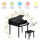 30-Key Wood Toy Kids Grand Piano with Bench by LJGDeals
