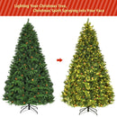 7.5 ft Artificial Christmas Tree with LED Lights and Pine Cones by DirectDeals