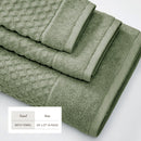Cotton Diamond Waffle Weave Bath Towel Set - Grayson Collection by Great Bay Home