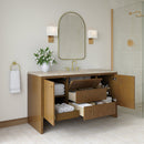 James Martin Hudson 60" Single Bathroom Vanity, Honey Oak