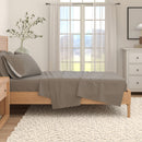 Cotton Solid Flannel Sheet - Nordic Collection by Great Bay Home