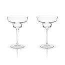 Raye Angled Crystal Margarita Glasses Set of 2