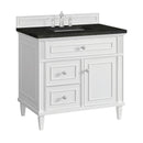 James Martin Lorelai 36" Single Bathroom Vanity, Bright White