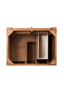 James Martin Bristol 30" Single Bathroom Vanity, Saddle Brown