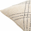 Rafi Cream Accent Pillow