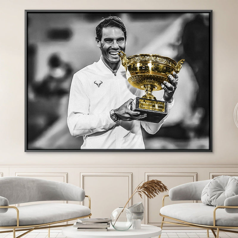 Rafa the Golden Canvas