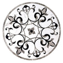 Rafeal Multi Finish Round Marble Medallions 36x36
