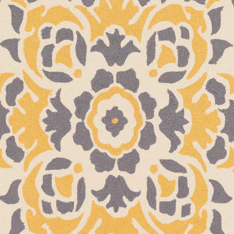 Lashburn Global Bright Yellow Area Rug