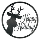 Rain Deer Happy Happy Holidays