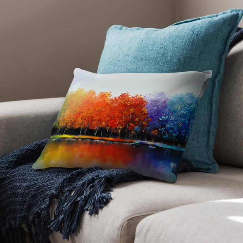 Rainbow Forest Cushion