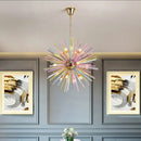 GobekUsa Dandelion Chandelier Lighting - Nordic Sphere Rainbow Pendant Light, Personalized Creative Design