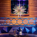 GobekUsa Dandelion Chandelier Lighting - Nordic Sphere Rainbow Pendant Light, Personalized Creative Design