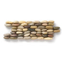 Rainbow Polished Pebble Mosaics 4x12
