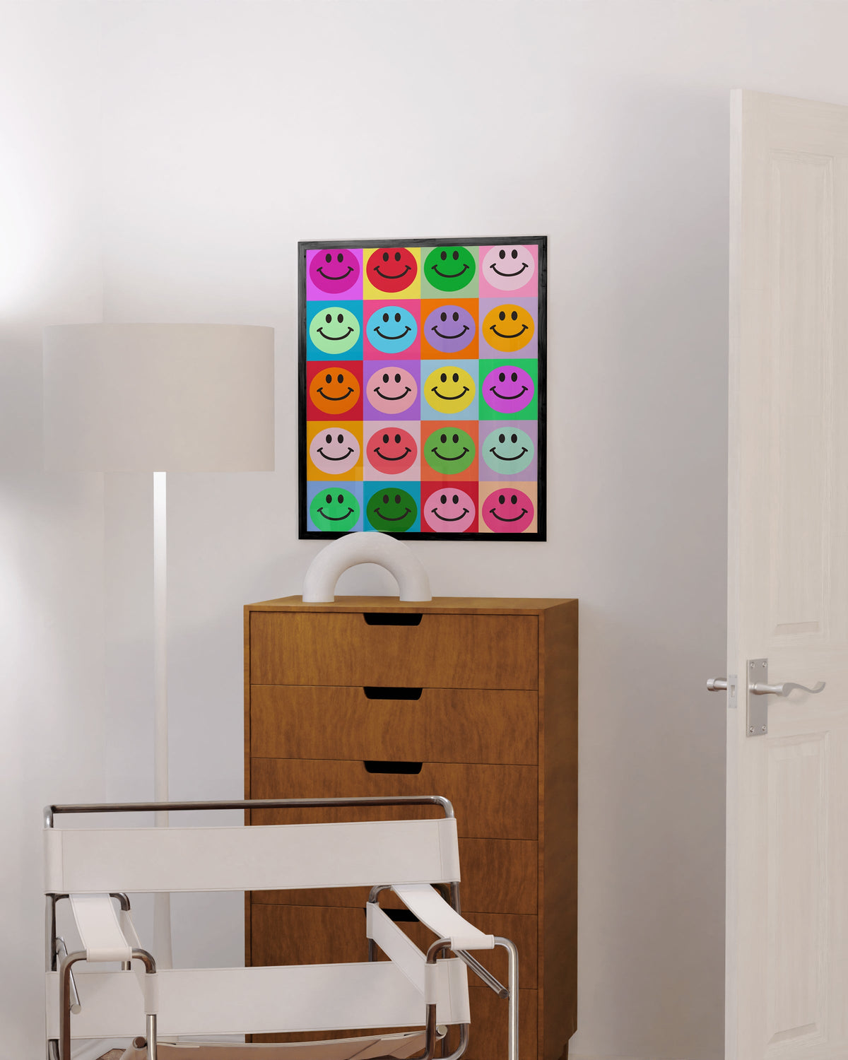 Multi colored smileys, photo 4 of 4