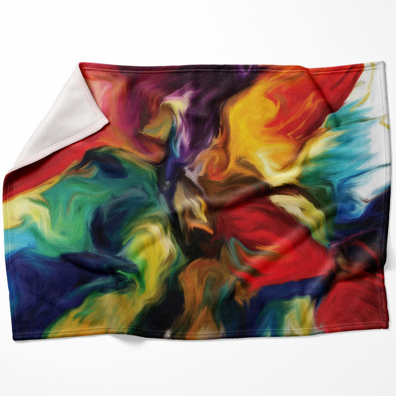 Rainbow Splash Blanket