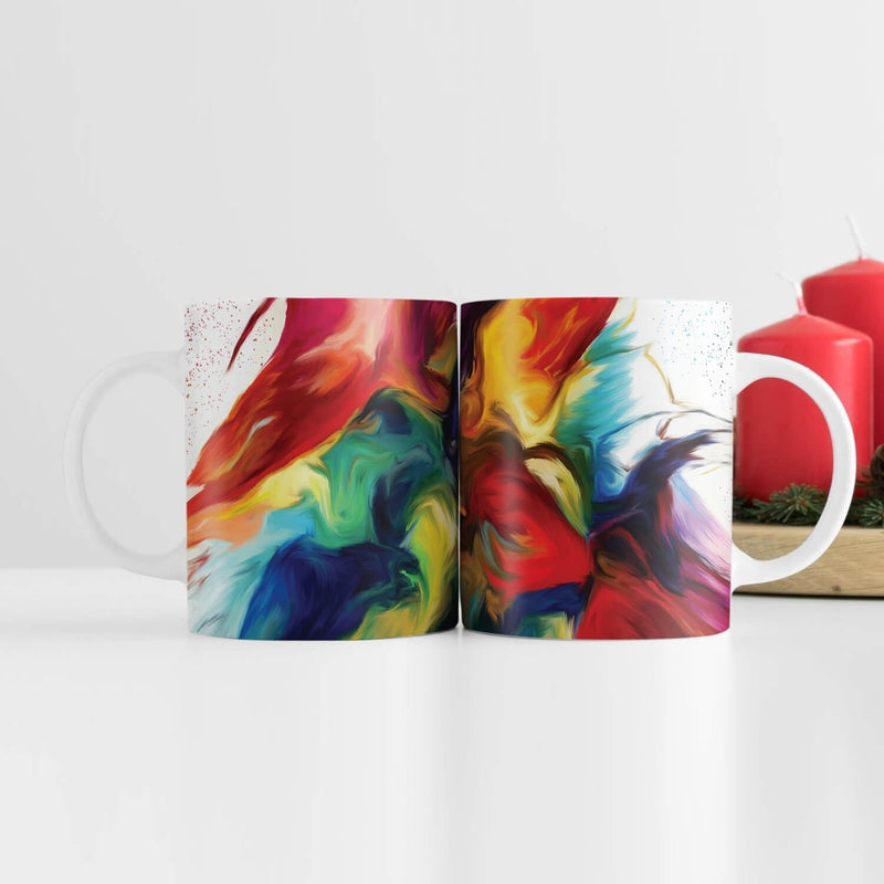 Rainbow Splash Mug