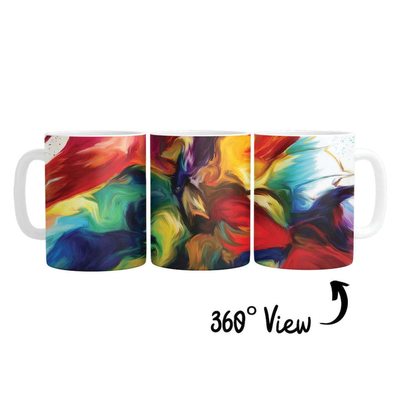 Rainbow Splash Mug