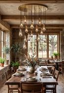Raindrop Linear Chandelier