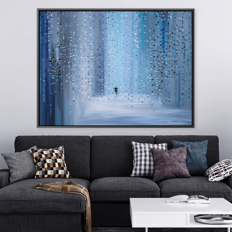 Rainy Date Canvas