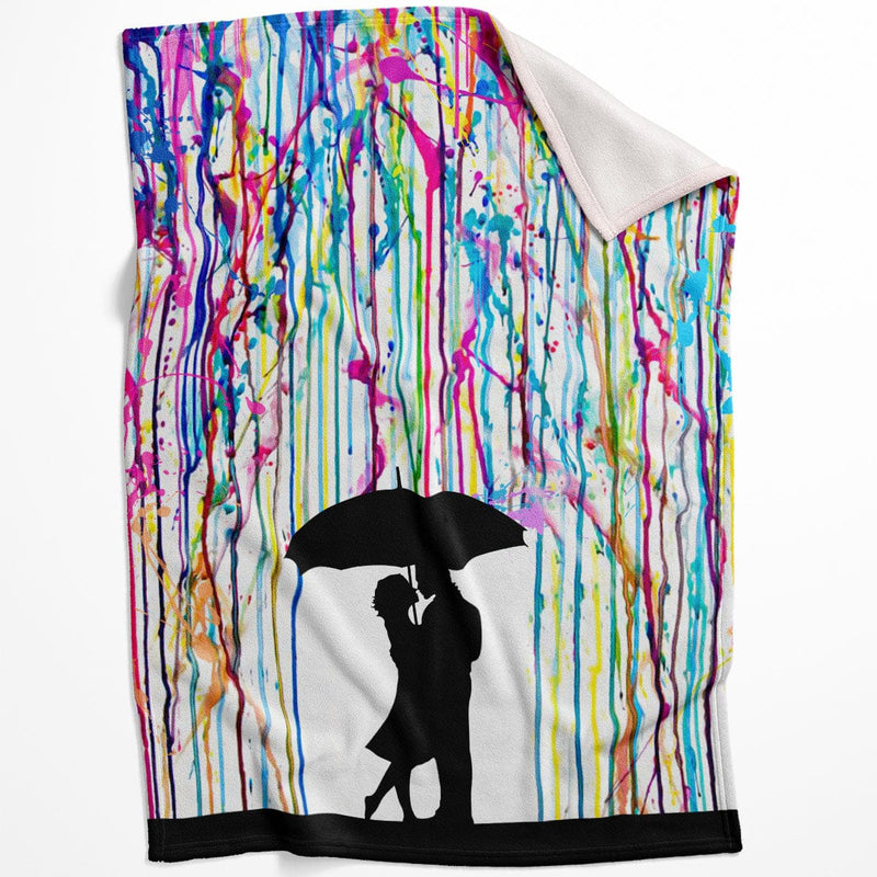 Rainy Paint Blanket